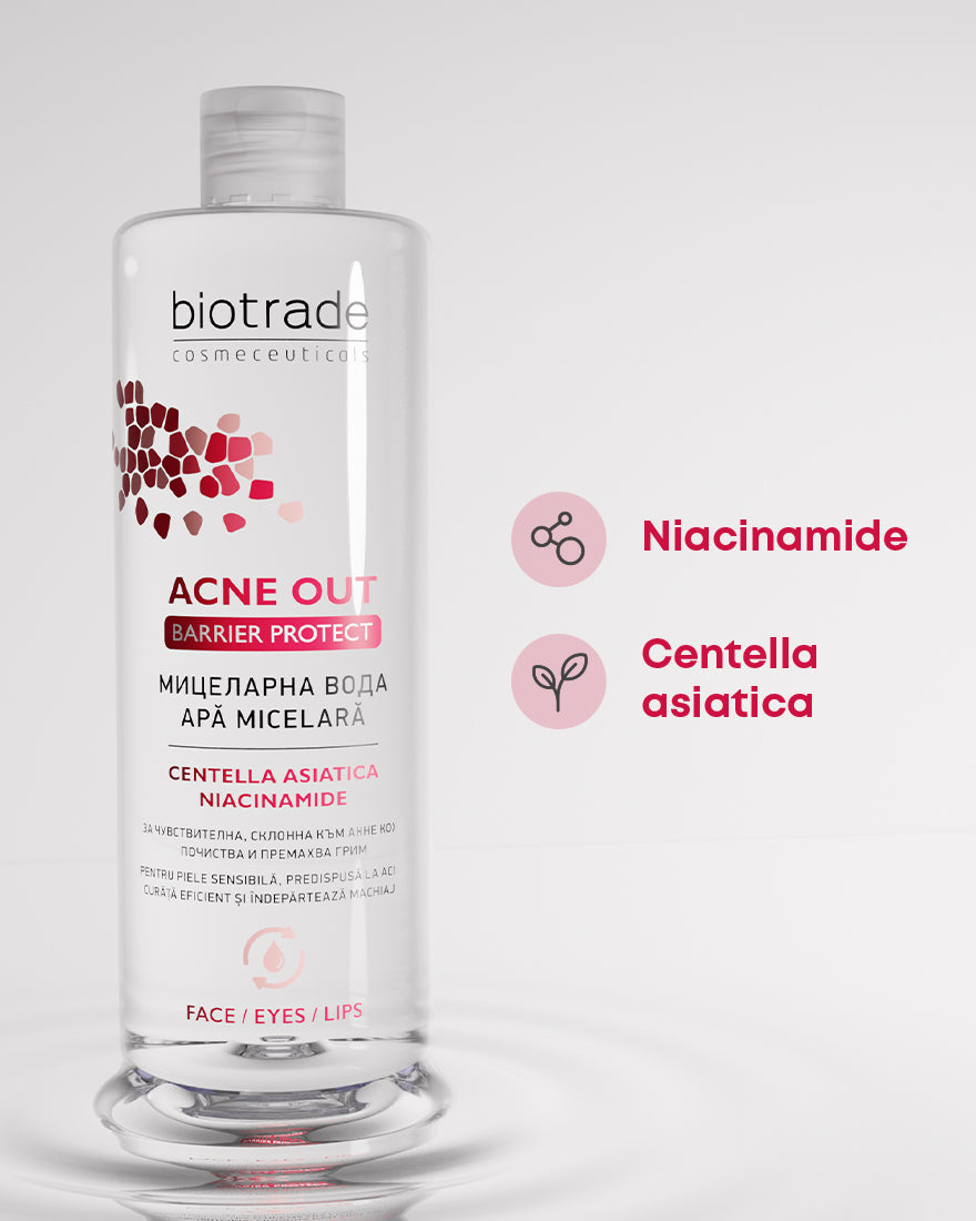 Acne Out Barrier Protect мицеларна вода