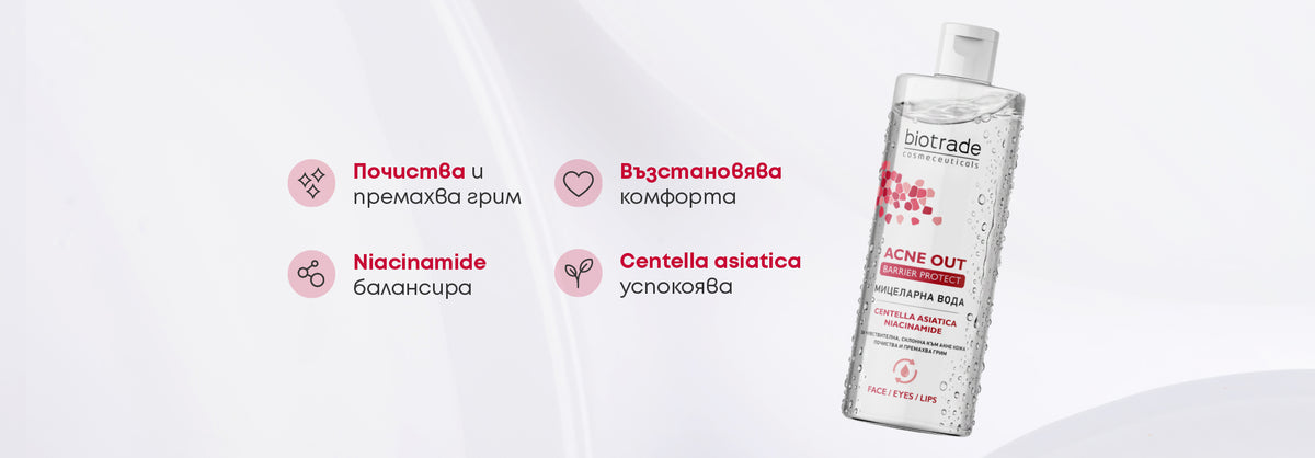 Acne Out Barrier Protect защитава кожната бариера всеки ден