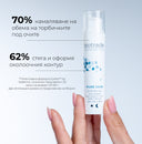 pure skin озаряващ околоочен крем серум против бръчки и тъмни кръгове
