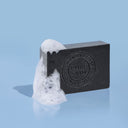 detox black soap bar for face and body